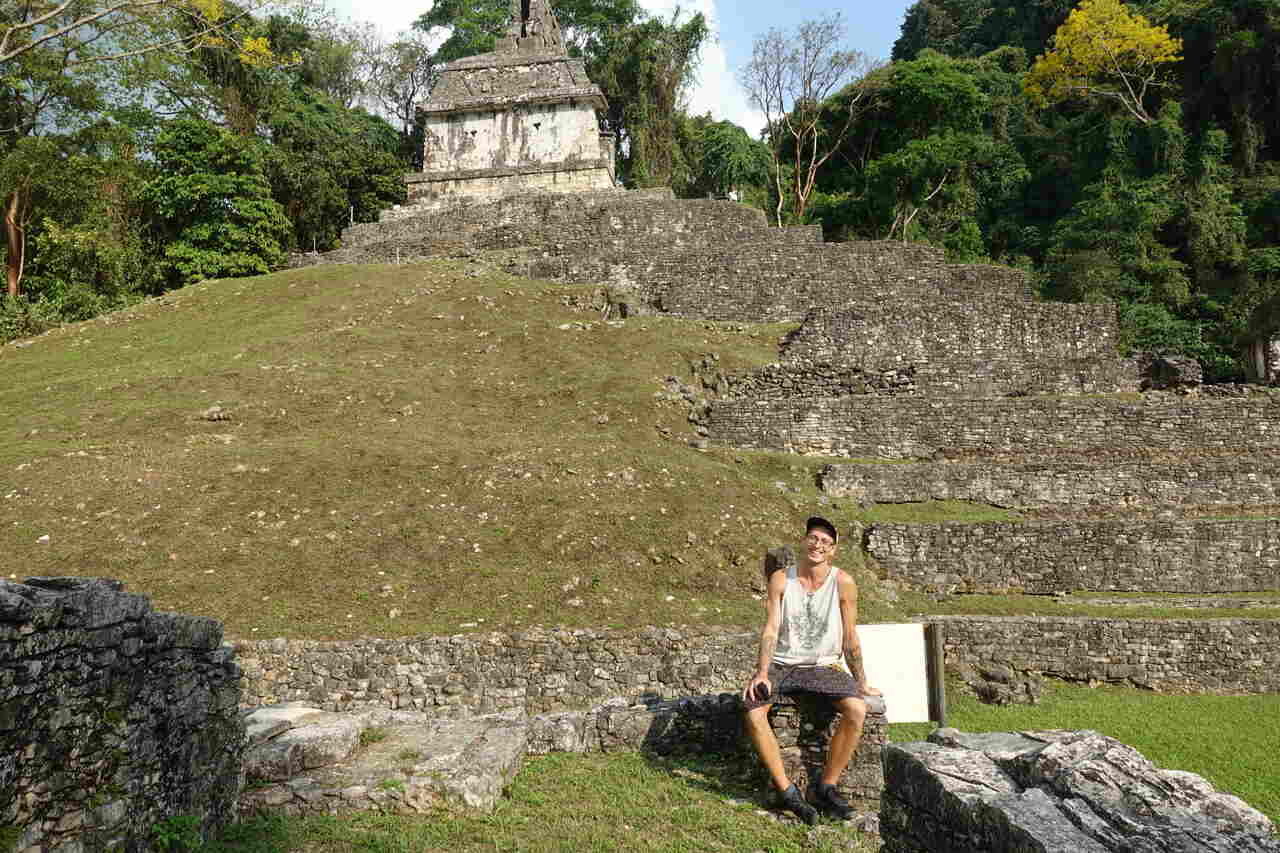 Pyramidy v Palenque, Mexiko, Patrik Segeš www.soma-herb.cz