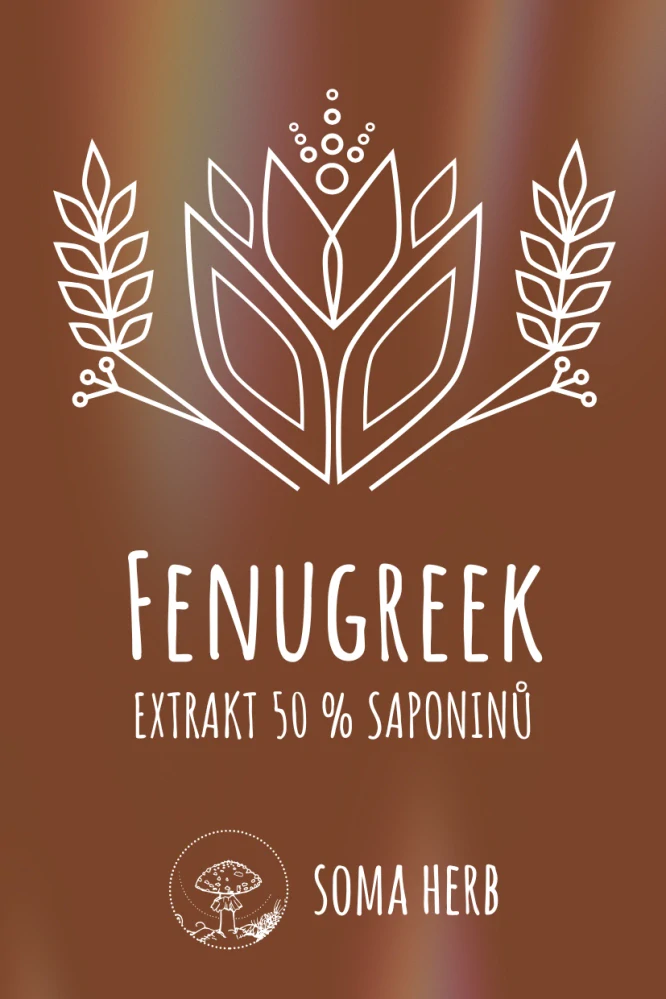 Fenugreek - pískavice řecké seno 50% extrakt - 50 g