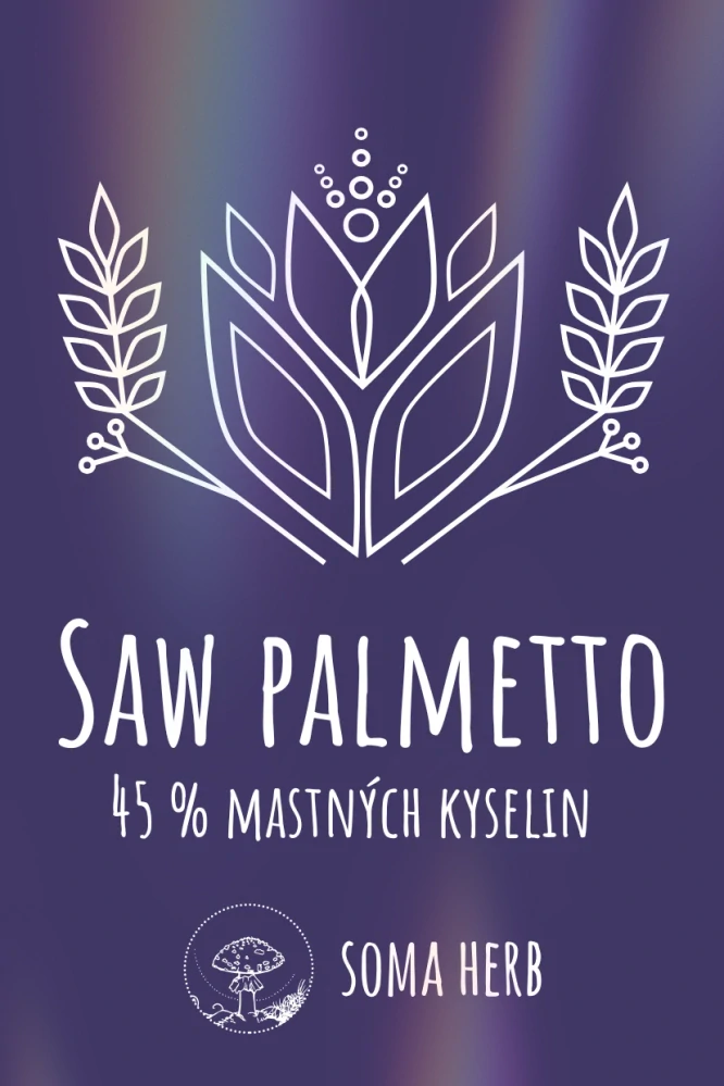 Saw palmetto – extrakt 45 % mastné kyseliny