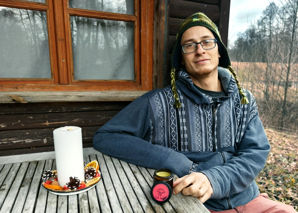 Botanický olejový macerát – muchomůrka, kostival, CBD (sběratelský předmět) 60 ml