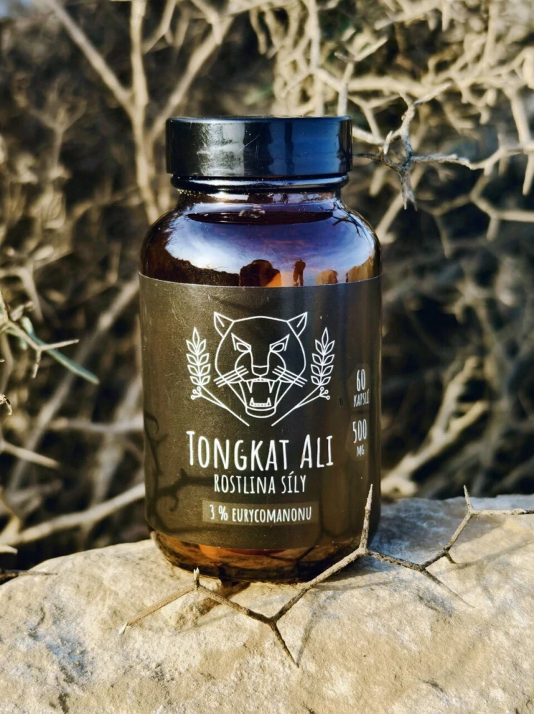 SOMA HERB Tongkat Ali extrakt, 3% eurycomanone, 250 mg, 60 kapslí