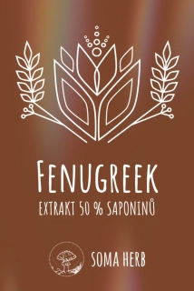 Fenugreek - pískavice řecké seno 50% extrakt - 50 g